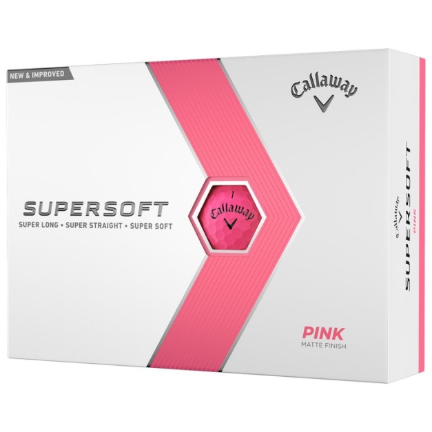Balles neuves Supersoft Pink