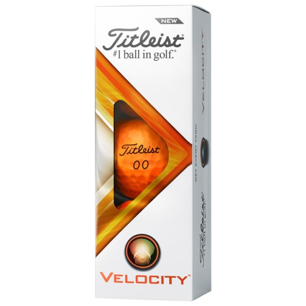 Balles neuves Velocity Orange 2022
