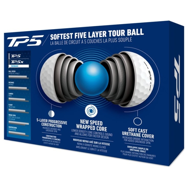 Balles neuves TP5 White