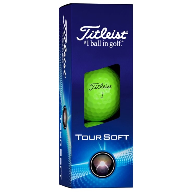 Balles neuves Tour Soft Green