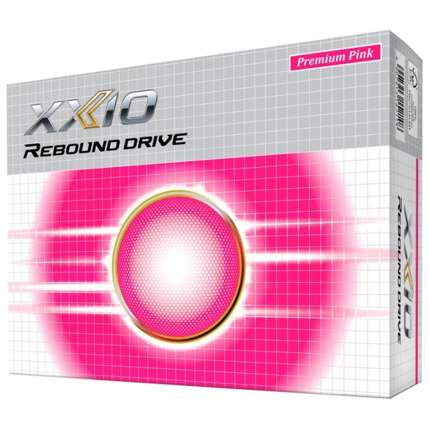 Balles neuves XXIO Rebound Drive Premium Pink