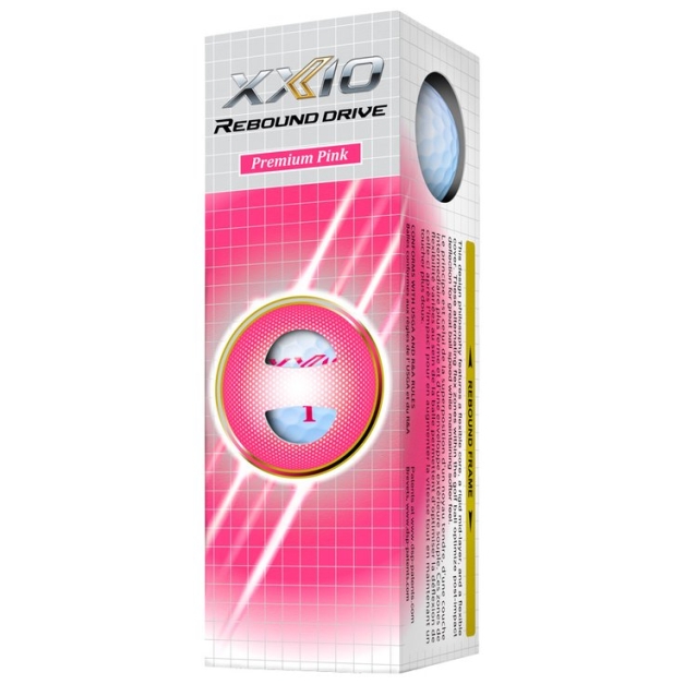 Balles neuves XXIO Rebound Drive Premium Pink