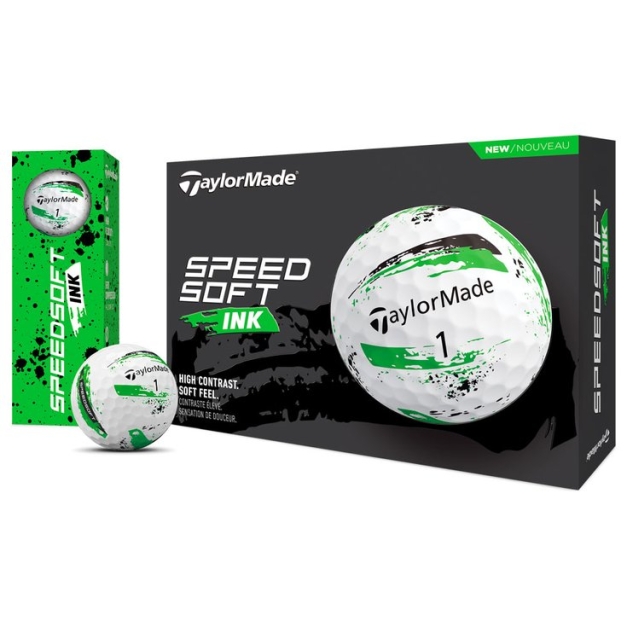 Balles neuves SpeedSoft Ink Green