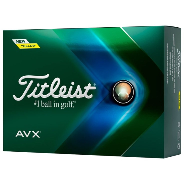 Balles de golf neuves AVX Yellow