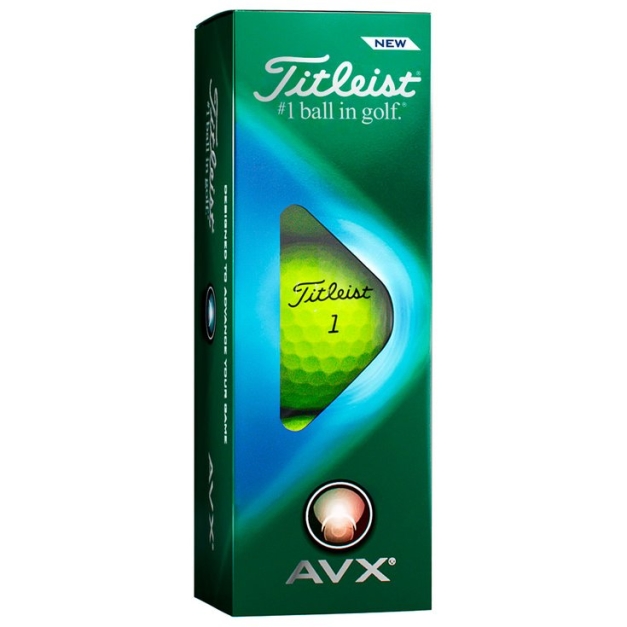 Balles de golf neuves AVX Yellow