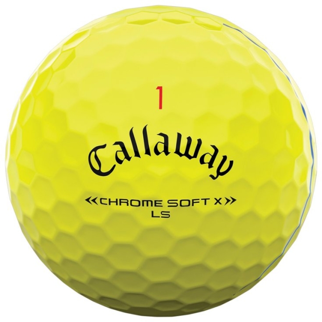 Balles neuves Chrome Soft X LS Yellow Triple Track