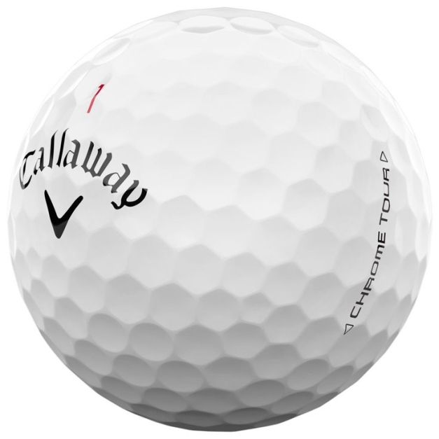 Balles neuves Chrome Tour White