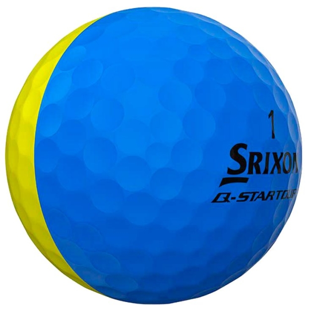 Balles neuves Q-Star Tour Divide Brite Yellow Blue