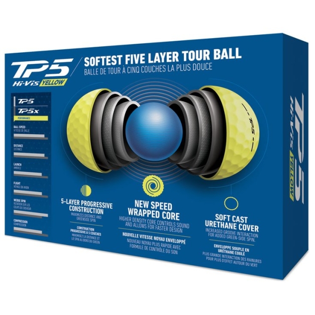 Balles neuves TP5 Yellow