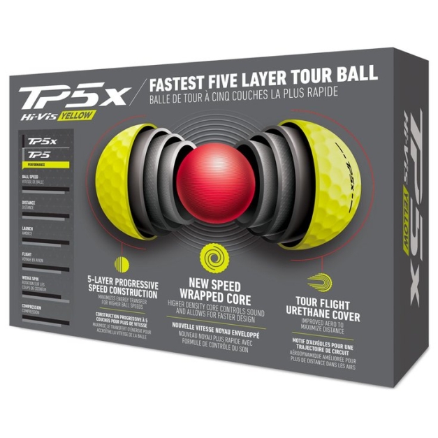 Balles neuves TP5x Yellow