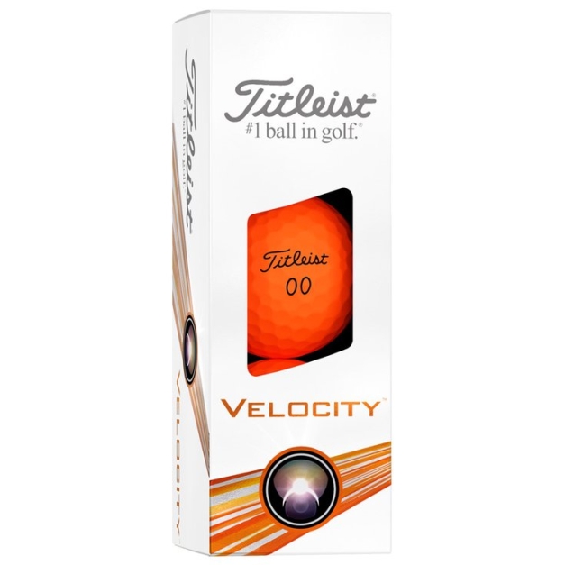 Balles neuves Velocity Orange