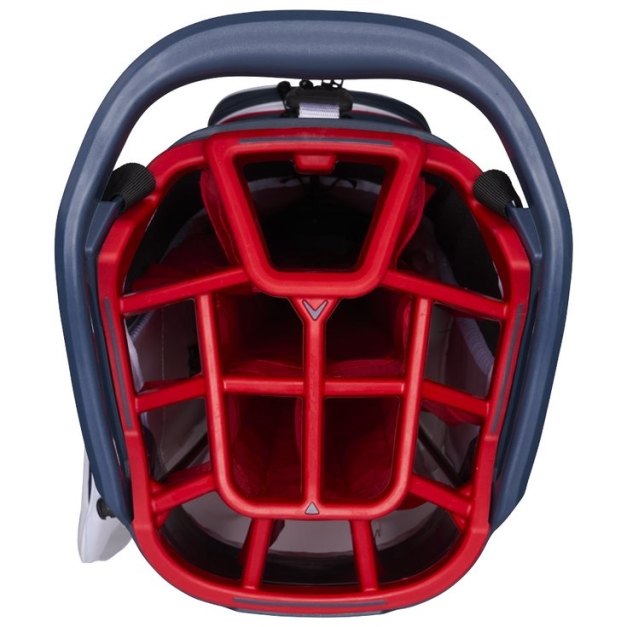 Sac trepied série Fairway 14 Stand Navy Houndstooth White Red