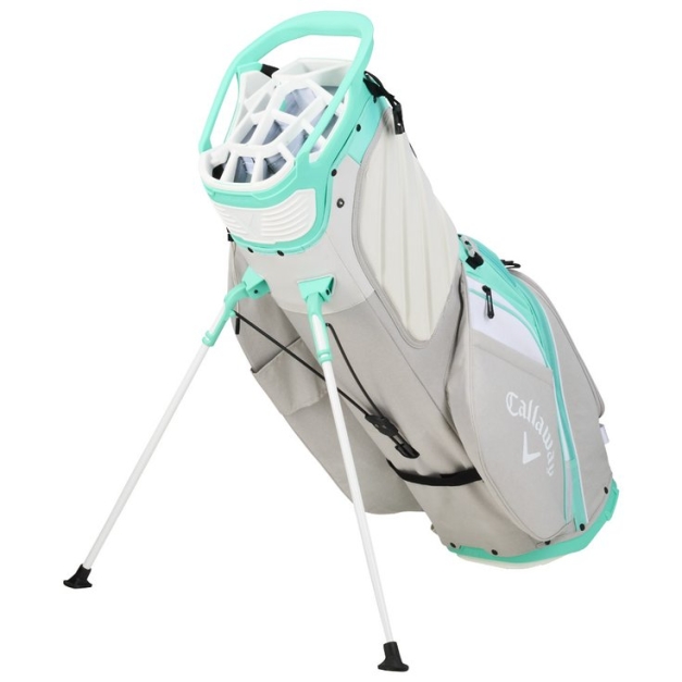Sac trepied série Fairway 14 Stand Aqua White Silver Heather