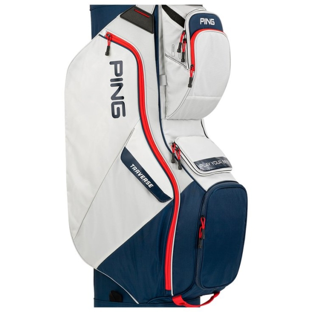 Sac chariot série Traverse 214 Platinum Navy Red