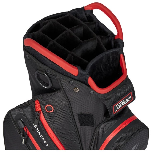 Sac chariot série Cart 14 Stadry Black Black Red