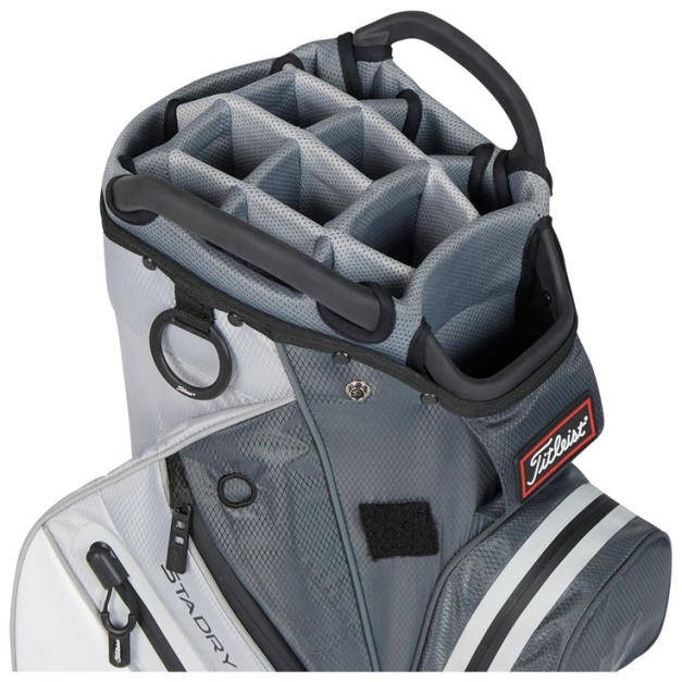 Sac chariot série Cart 14 Stadry Charcoal Grey White