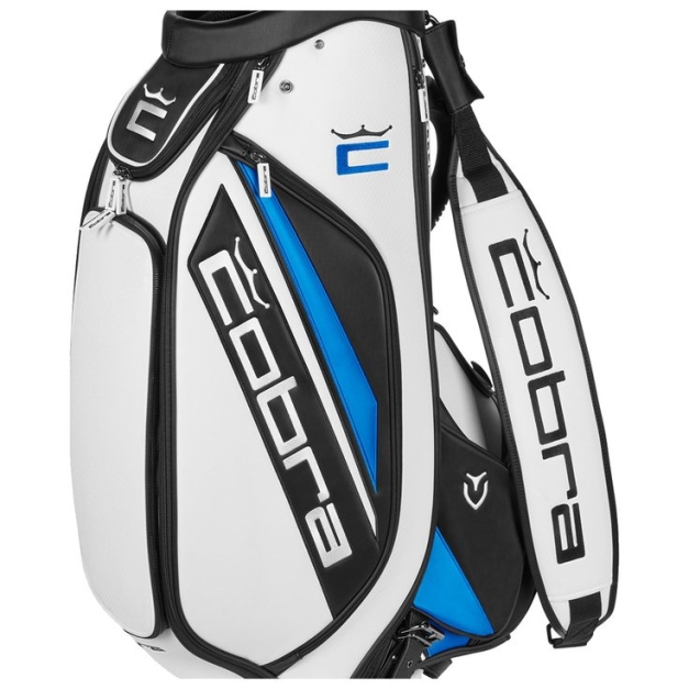 Sac chariot série Tour Staff Bag Puma Black Electric Blue
