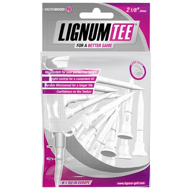 Tees Tee Lignum Blanc 53mm