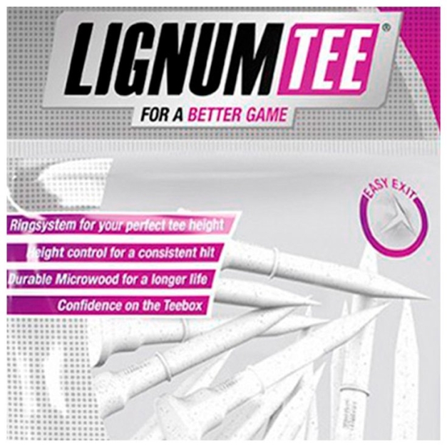 Tees Tee Lignum Blanc 53mm