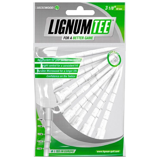 Tees Tee Lignum Blanc 82mm