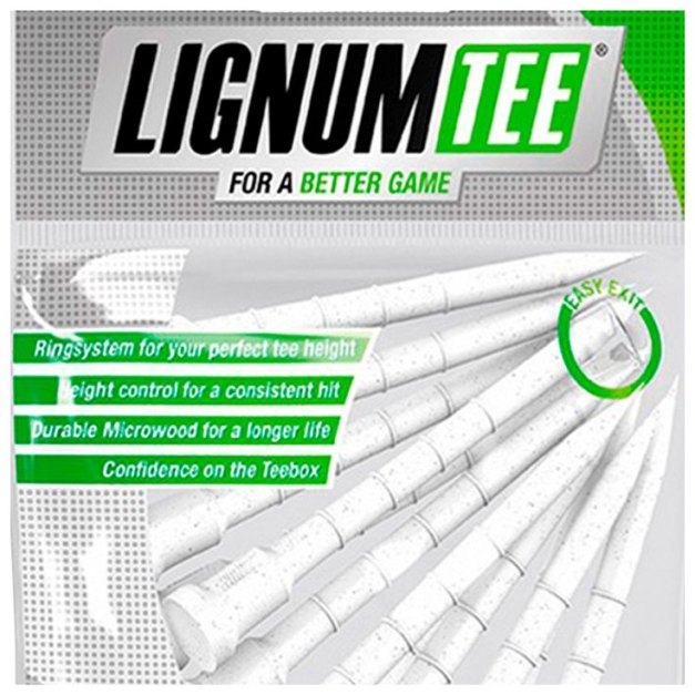 Tees Tee Lignum Blanc 82mm