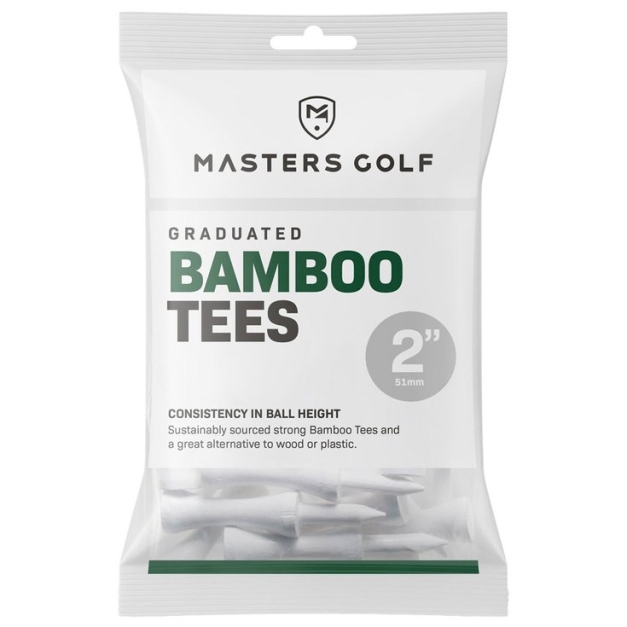 Tees Bamboo Graduated Blanc 51mm