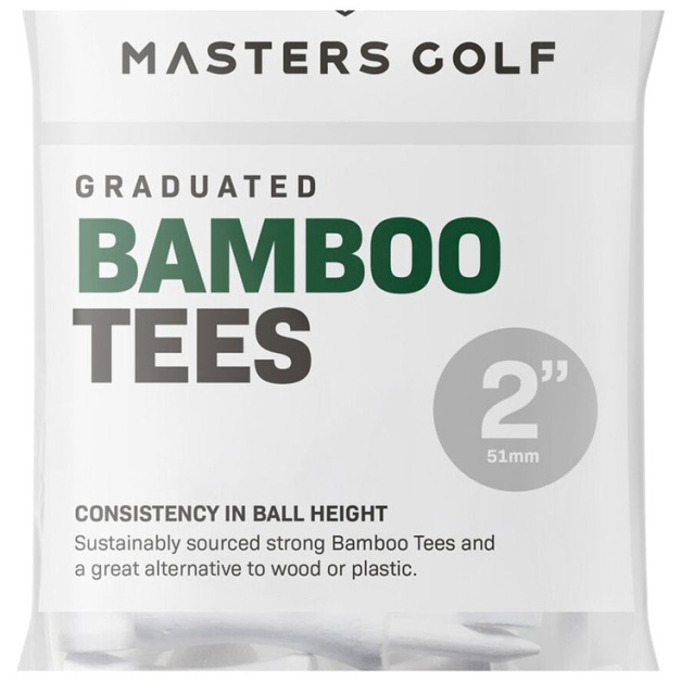 Tees Bamboo Graduated Blanc 51mm