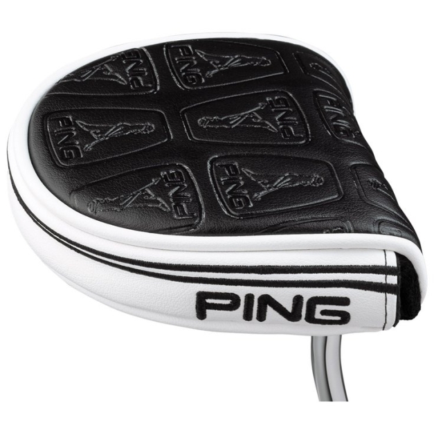 Capuchon de club Core Mallet Putter Cover 214 White Black