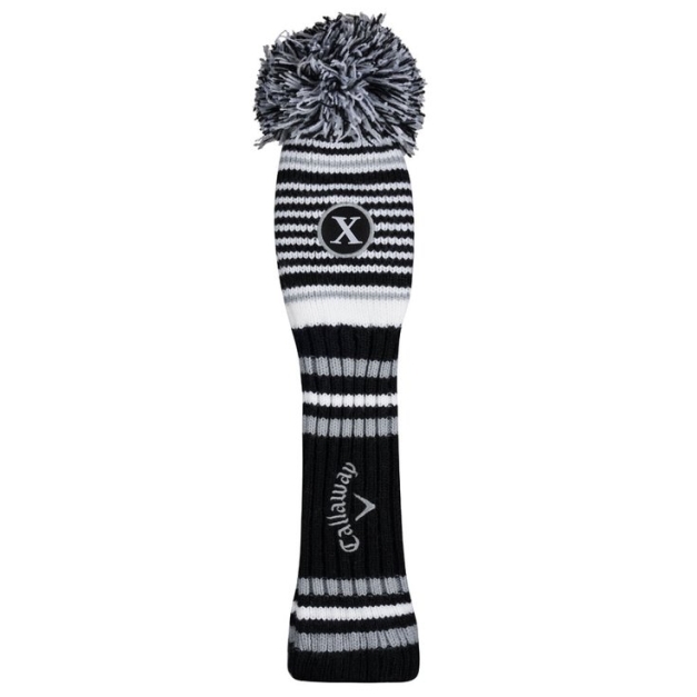 Capuchon de club Pom Pom Hybrid Black White Grey