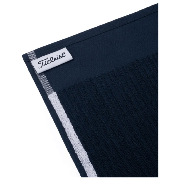 Serviette Players Terry Towel Navy White