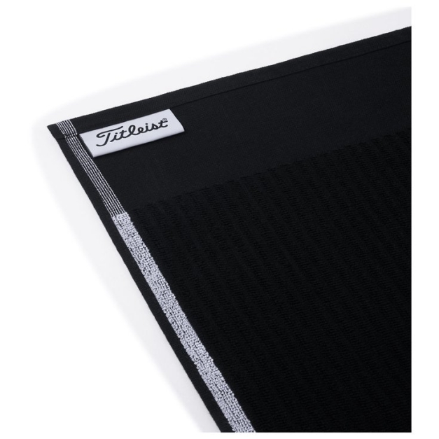 Serviette Players Terry Towel Black White