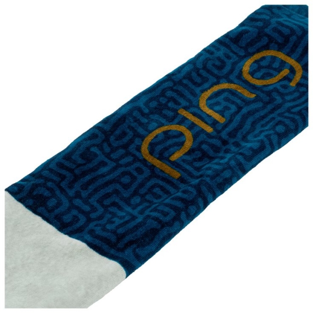 Serviette Ladies G Le3 Towel Navy Gold