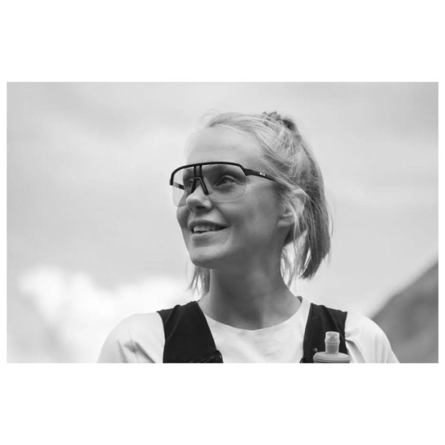 Lunettes de soleil Frequency Translucide Brillant Noir Lavande Spectron 3