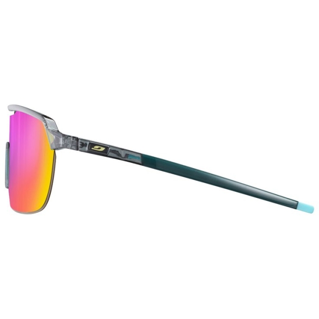 Lunettes de soleil Frequency Translucide Brillant Noir Turquoise Spectron 3