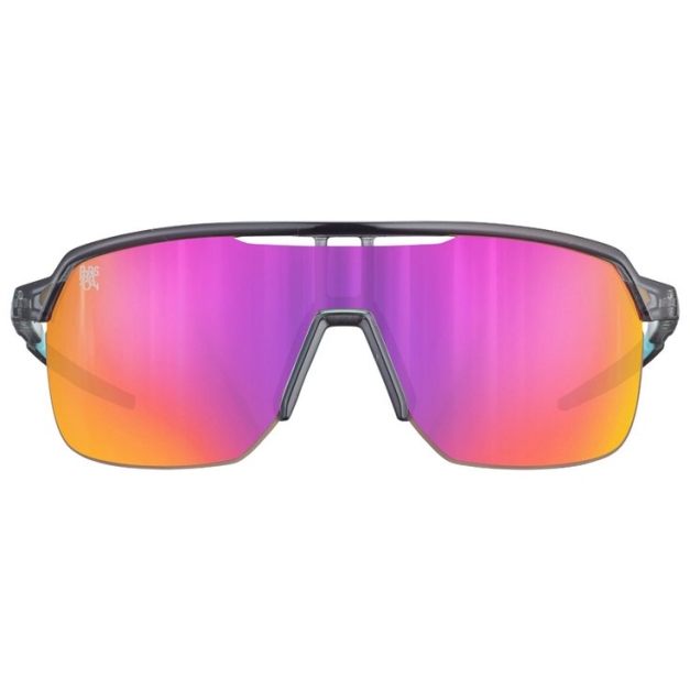 Lunettes de soleil Frequency Translucide Brillant Noir Turquoise Spectron 3