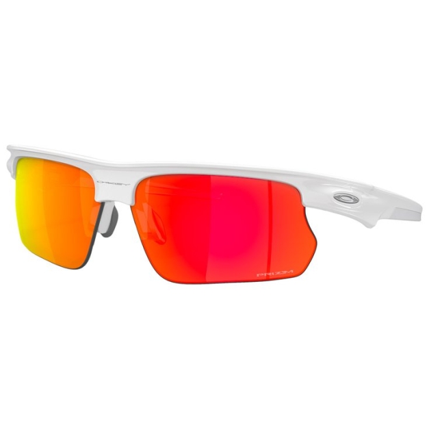 Lunettes de soleil Bisphaera Polished White Prizm Ruby