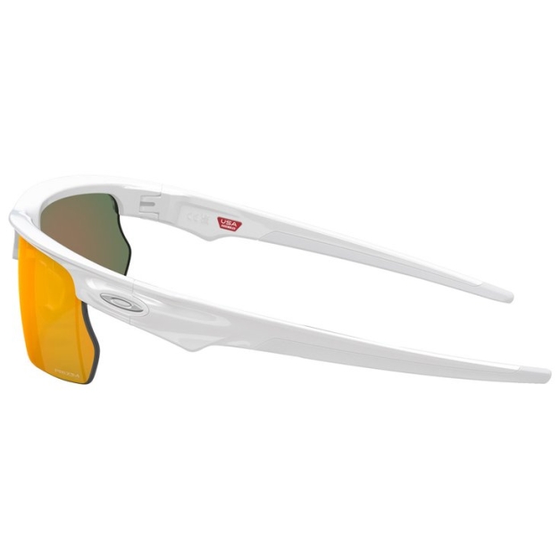 Lunettes de soleil Bisphaera Polished White Prizm Ruby