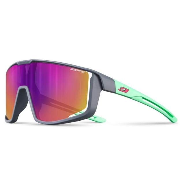 Lunettes de soleil Fury S Gris Vert Spectron 3 Flash Rose