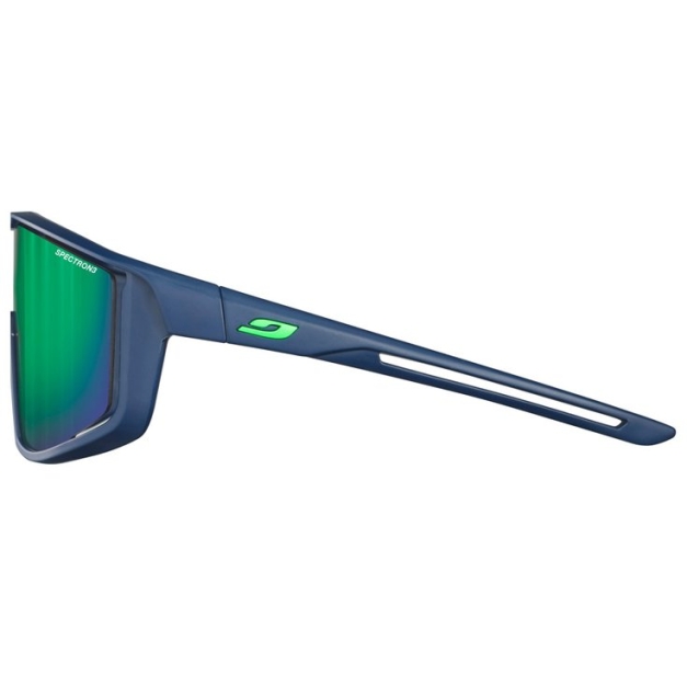 Lunettes de soleil Fury S Bleu Foncé Spectron 3 Flash Vert