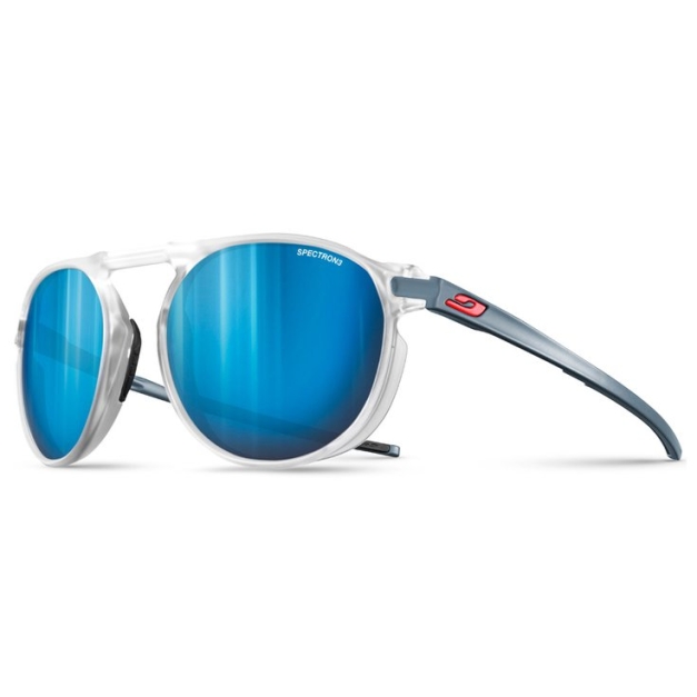Lunettes de soleil Meta Transparent Gris Spectron 3 Flash Bleu