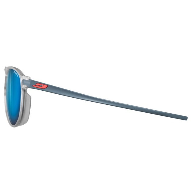 Lunettes de soleil Meta Transparent Gris Spectron 3 Flash Bleu