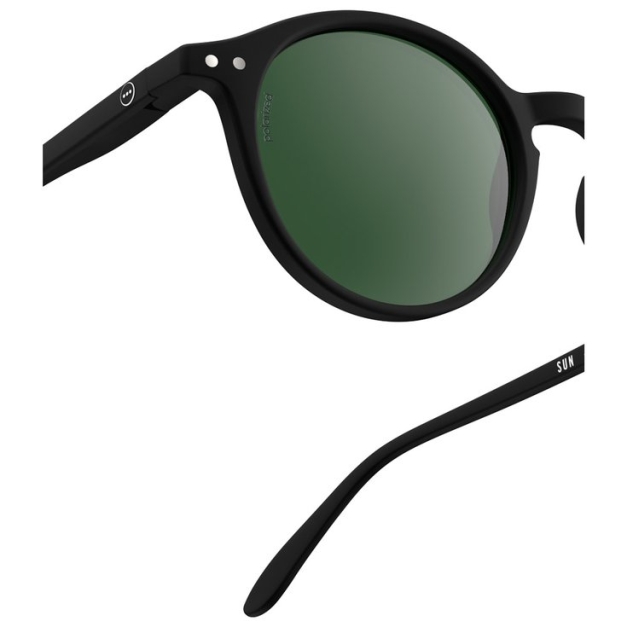 Lunettes de soleil Sun #D Black Soft Grey Polarized
