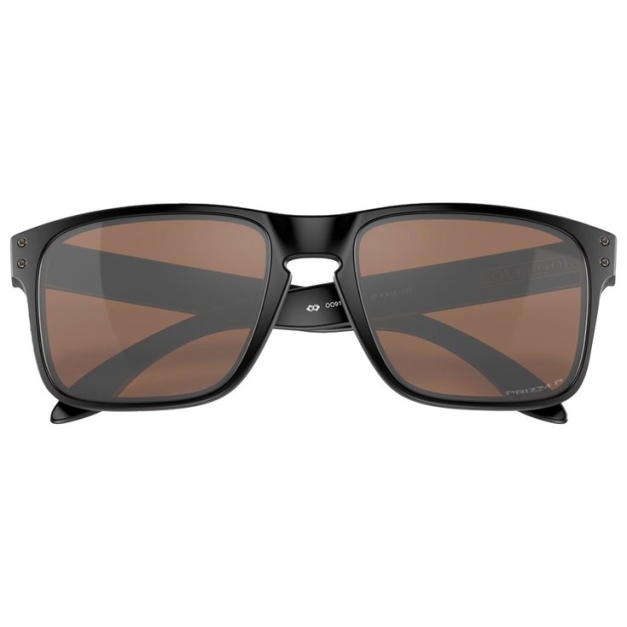 Lunettes de soleil Holbrook Matte Black Prizm Tungsten Polarized