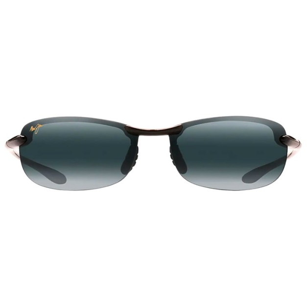 Lunettes de soleil Makaha Reader 2,5 Noir Brillant Gris Neutre MauiBrilliant