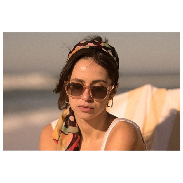 Lunettes de soleil Miles Pearl Grey Cat.3 Gradient Lens