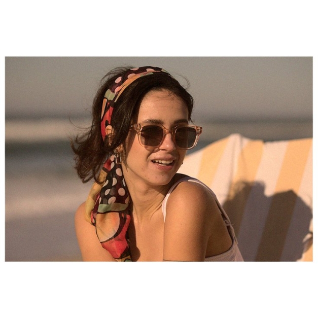 Lunettes de soleil Miles Pearl Grey Cat.3 Gradient Lens