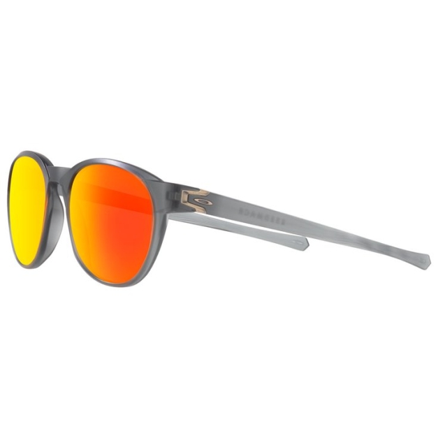 Lunettes de soleil Reedmace Matte Grey Smoke Prizm Ruby Polarized