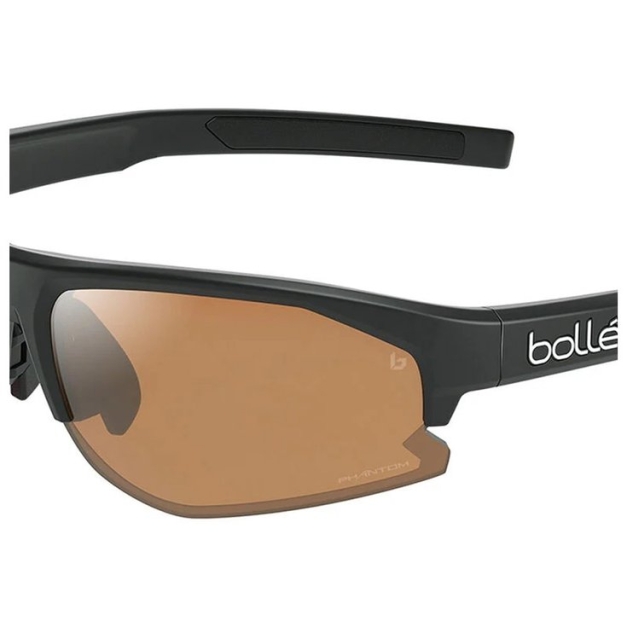 Lunettes de soleil Bolt 2.0 S Black Matte Phantom Brown Gun