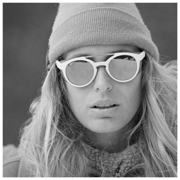 Lunettes de soleil Hawkins White Green Grey Cat.4