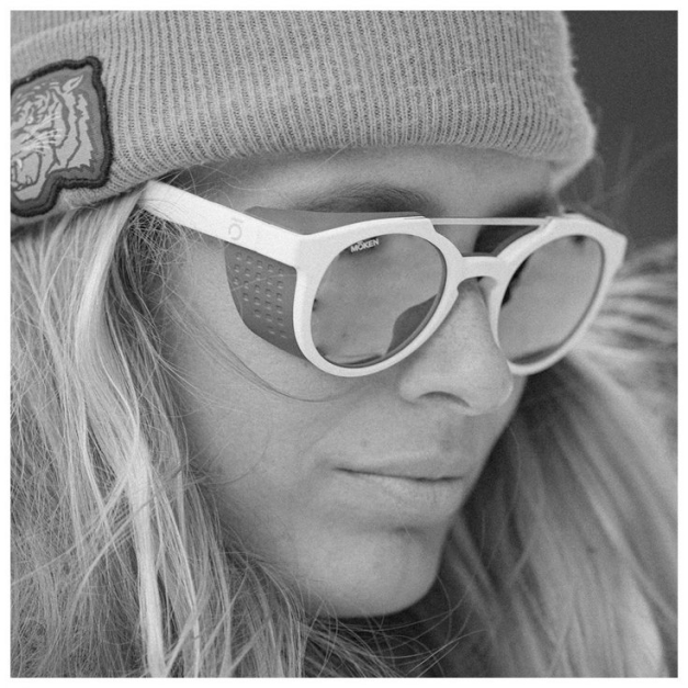 Lunettes de soleil Hawkins White Green Grey Cat.4